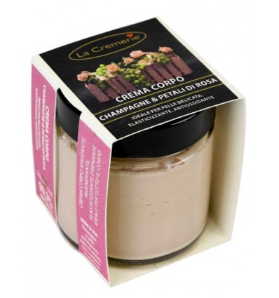 Krema za telo ŠAMPANJEC in CVETOVI VRTNICE (200 ml))