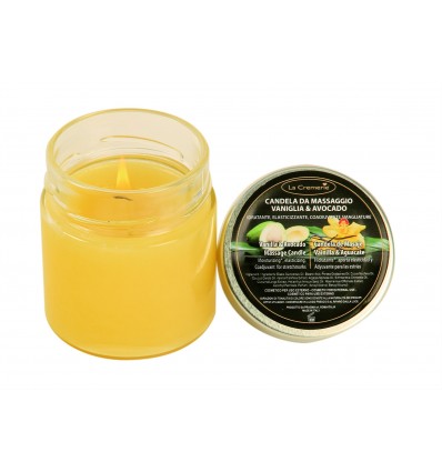 Masažna sveča VANILIJA in AVOKADO (200 ml)